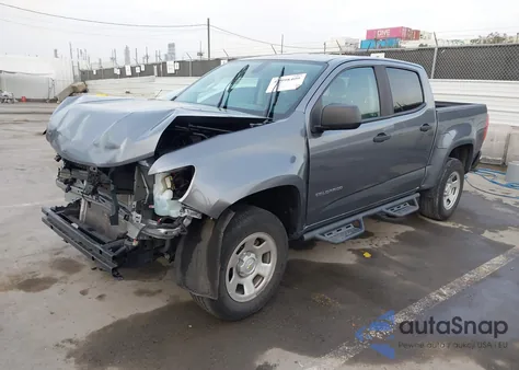 2022 Chevrolet Colorado 2Wd Short Box Wt z USA, uszkodzony, nr VIN 1GCGSBEA6N1268574